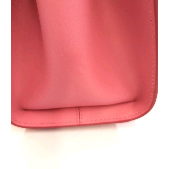 Dolce & Gabbana Sicily 62 Italian Leather Pink Satchel And Crossbody - Picture 12 of 12